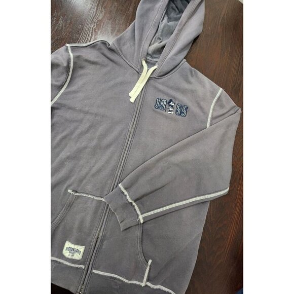 Disney Other - Disney Parks Men's Disney Resort 1955 Mickey Mouse Full Zip Hoodie Jacket | L